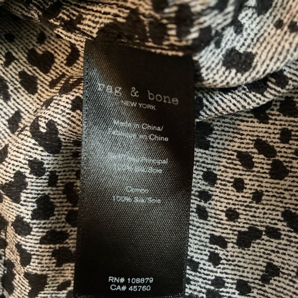 Rag & Bone Christie Blouse Silk - Picture 6 of 8